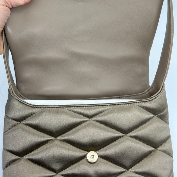 Saint Laurent YSL Monogram LE 57 Matelasse Quilted Satin Shoulder Flap Bag - Picture 14 of 16